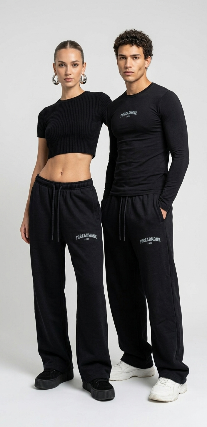 Threadmonk Premium Baggy Lower – Black